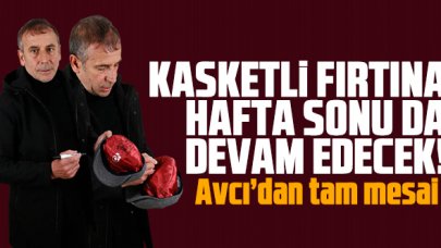 Trabzonspor'da kasketli fırtına sürecek! Abdullah Avcı'dan tam mesai...