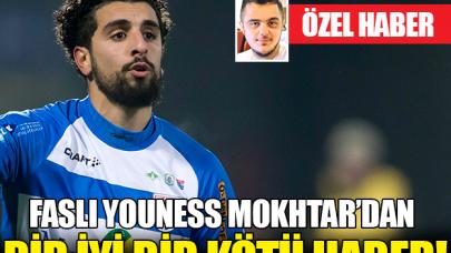 Youness Mokhtar'dan Trabzonspor'a bir iyi bir kötü haber