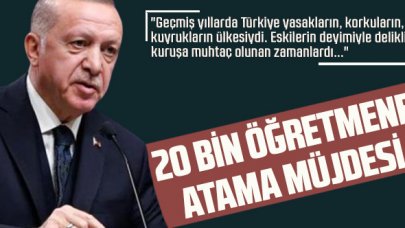 20 bin öğretmen ataması yapılacak