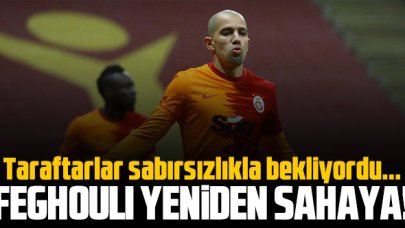 Galatasaray'a Feghouli müjdesi