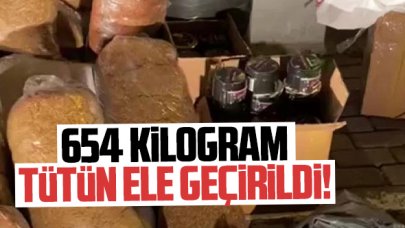 Fatih'te 654 kilogram tütün ele geçirildi! Şüpheliler serbest kaldı