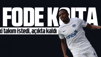 Beşiktaş ve Trabzonspor'un istediği Fode Koita açıkta kaldı