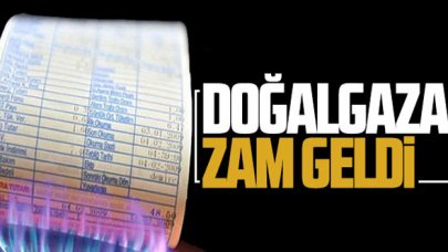 Doğalgaza mart ayından itibaren yüzde 1 zam