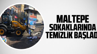 Maltepe'de çöpler yeniden toplanmaya başlandı