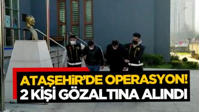 Ataşehir'de yasa dışı silah satışı yapanlara operasyon: 2 gözaltı