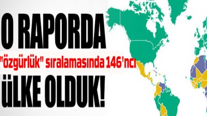 Freedom House raporu: Türkiye, 195 ülkenin bulunduğu özgürlük sıralamasında 146. sırada