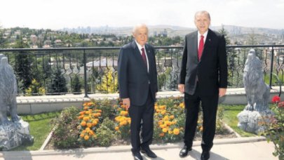 Erdoğan'dan Bahçeli'ye ev ziyareti