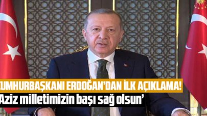 Cumhurbaşkanı Erdoğan'dan 11 şehit ile ilgili ilk açıklama