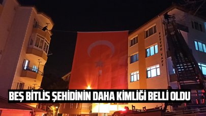 5 Bitlis şehidinin daha kimliği belli oldu