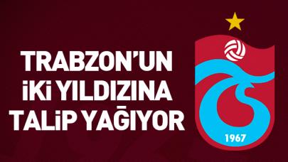 Trabzonspor'un iki yıldızına talip yağıyor