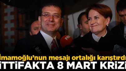 İttifakta 8 Mart krizi!