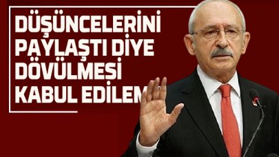 Kılıçdaroğlu'ndan gazeteci Levent Gültekin'e yapılan saldırı hakkında açıklama: Asla kabul edilemez!