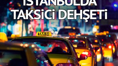 İstanbul'da taksici dehşeti! Polise küfür yağdırdı