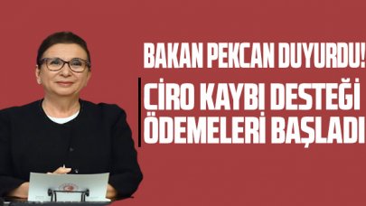 Bakan Pekcan duyurdu: Ödemeler başladı