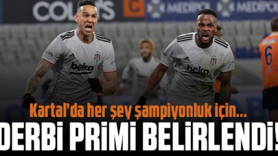 Beşiktaş'ta derbi primi belirlendi! Her şey şampiyonluk için