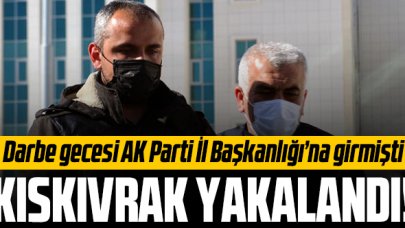 15 Temmuz gecesi AK Parti İl Başkanlığı'na giren Uzman Çavuş Hüreyre Can Çatal yakalandı