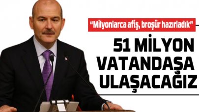 Bakan Soylu: Afet riskini azaltma çalışmaları yapıyoruz