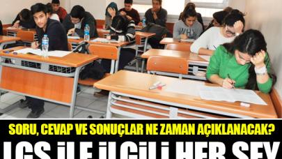 2018 LGS sınav soru, cevap ve sonuçları ne zaman açıklanacak?