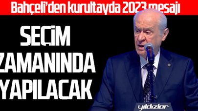 Devlet Bahçeli'den 2023 mesajı