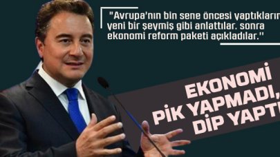 Ali Babacan'dan hükümete 12 soru