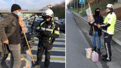 İstanbul'da karayollarında seyyar satıcılık yapanlara cezalar yağdı