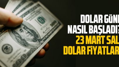 23 Mart Salı dolar alış ve satış fiyatları | Dolar kaç lira?