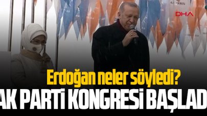 AK Parti 7. Olağan Kongresi'nde neler yaşanıyor? Cumhurbaşkanı Erdoğan'ın sözleri...