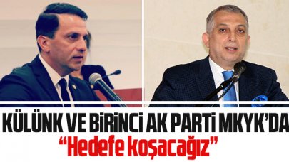 Metin Külünk ve Mücahit Birinci AK Parti'nin MKYK listesinde