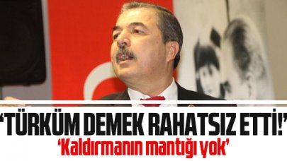 Eğitim-İş Sendikası Merkez Yönetim Kurulu Genel Başkanı Orhan Yıldırım: Türküm demek rahatsız etti!