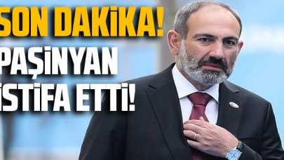 Son dakika! Ermenistan'da Paşinyan istifa etti!