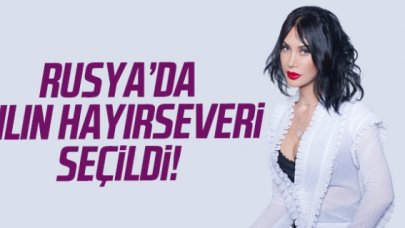 Rusya'dan Demet Öger'e yılın hayırseveri ödülü!