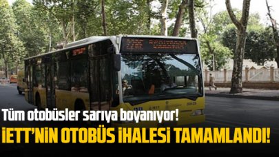 İETT'nin otobüs ihalesi sonuçlandı