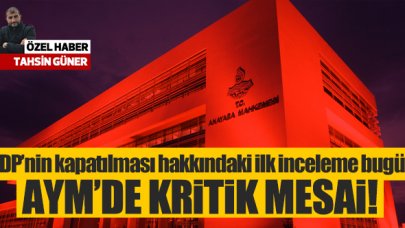 AYM'de kritik mesai!