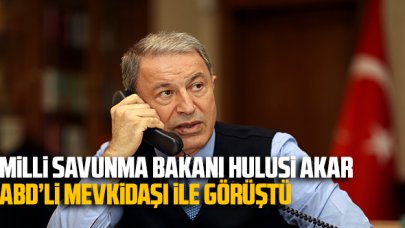 Bakan Hulusi Akar ABD Savunma Bakanı ile görüştü