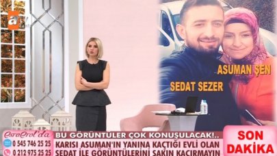 Esra Erol'da 5 Nisan | Murat Şen'in karısı Asuman Şen kimdir? Sedat Sezer'e kaçtı!