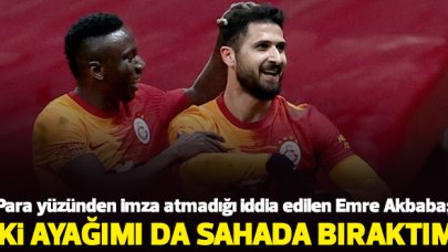 Emre Akbaba'dan sözleşme açıklaması!