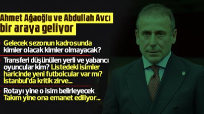 Trabzonspor'da kritik zirve! Ahmet Ağaoğlu ile Abdullah Avcı bir araya geliyor