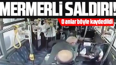 İETT şoförüne mermerli saldırı!