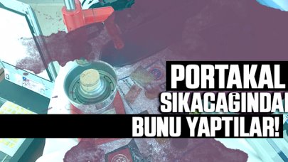 Portakal sıkacağı ile sahte mühür basma aleti yaptılar!