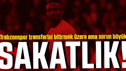 Trabzonspor transferini bitirmek üzere ama Koita'da sorun büyük: Sakatlık!