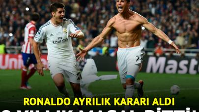 Ronaldo Real Madrid'den ayrılıyor!