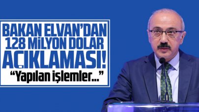 Bakan Lütfi Elvan'dan 128 milyar dolar açıklaması