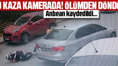 Başakşehir'de motorlu kurye ölümden döndü!