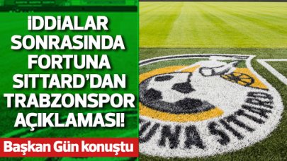 Fortuna Sittard Başkanı Işıtan Gün'den  Trabzonspor iddialarına yanıt