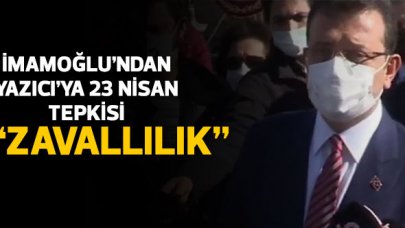 Ekrem İmamoğlu'ndan İl Milli Eğitim Müdürü Levent Yazıcı'ya tepki: Zavallılık