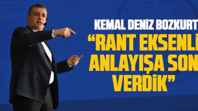 Kemal Deniz Bozkurt: Rant eksenli anlayışa son verdik