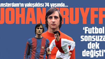 Johan Cruyff 74 yaşında