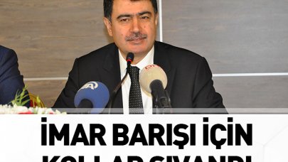 İmar barışı için kollar sıvandı