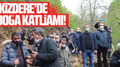 İşkencedere'de doğa katliamı