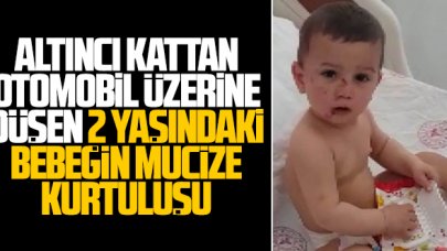 Sultangazi'de 6'ncı kattan düşen 2 yaşındaki çocuğun mucize kurtuluşu